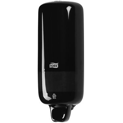 Image for TORK 560008 S1 LIQUID SOAP DISPENSER 1 LITRE BLACK from Olympia Office Products