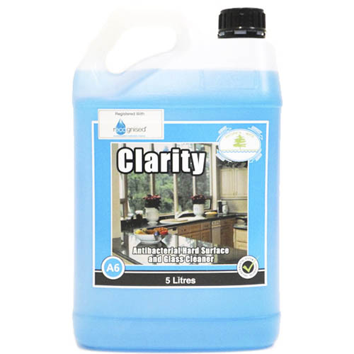 Image for TASMAN CLARITY ANTIBACTERIAL GLASS AND HARD SURFACE CLEANER 5 LITRE from That Office Place PICTON