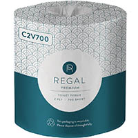 regal premium toilet roll 2 ply 700 sheets