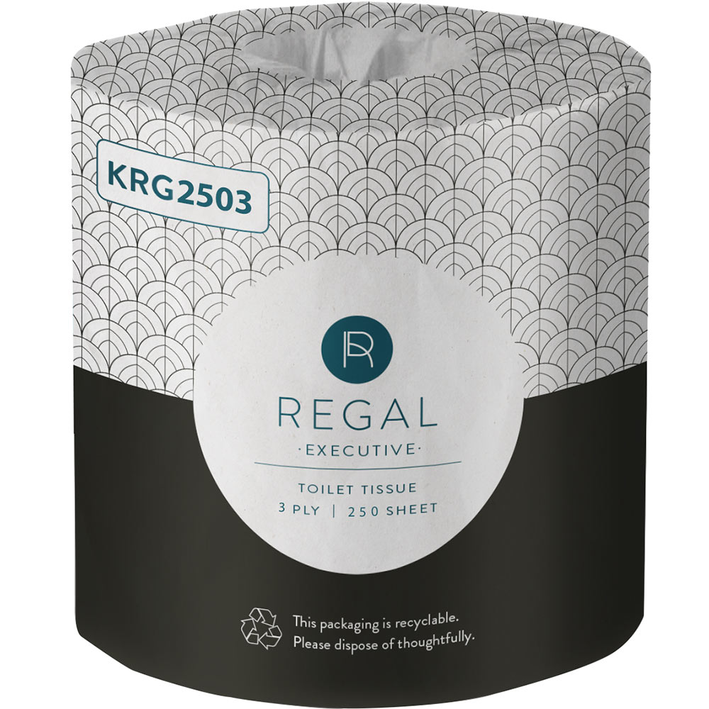 Image for REGAL EXECUTIVE TOILET ROLL 3 PLY 250 SHEETS from Mitronics Corporation