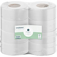 regal classic jumbo toilet roll 2-ply 300m pack 8