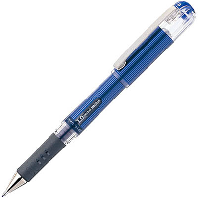 Image for PENTEL K230 HYBRID GEL GRIP DX GEL INK PEN 1.0MM BLUE BOX 12 from Mitronics Corporation