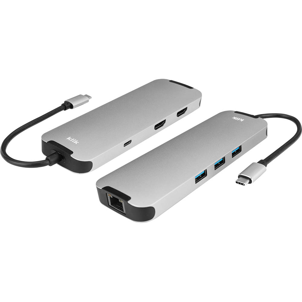 Image for KLIK KCMPH2AD USB TYPE-C MULTI-PORT ADAPTER from ONET B2C Store