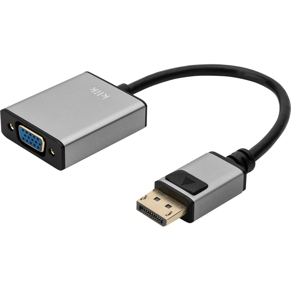 Image for KLIK DISPLAYPORT MALE TO VGA FEMALE ADAPTER 200MM from ONET B2C Store