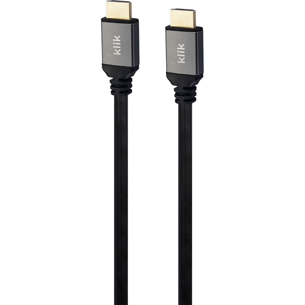 Image for KLIK HIGH SPEED CABLE MALE TO MALE HDMI WITH ETHERNET 3000MM from BusinessWorld Computer & Stationery Warehouse
