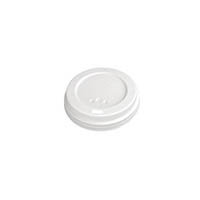 aromas pla cup lids 90mm white pack 50