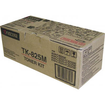 Image for KYOCERA TK825M TONER CARTRIDGE MAGENTA from Australian Stationery Supplies