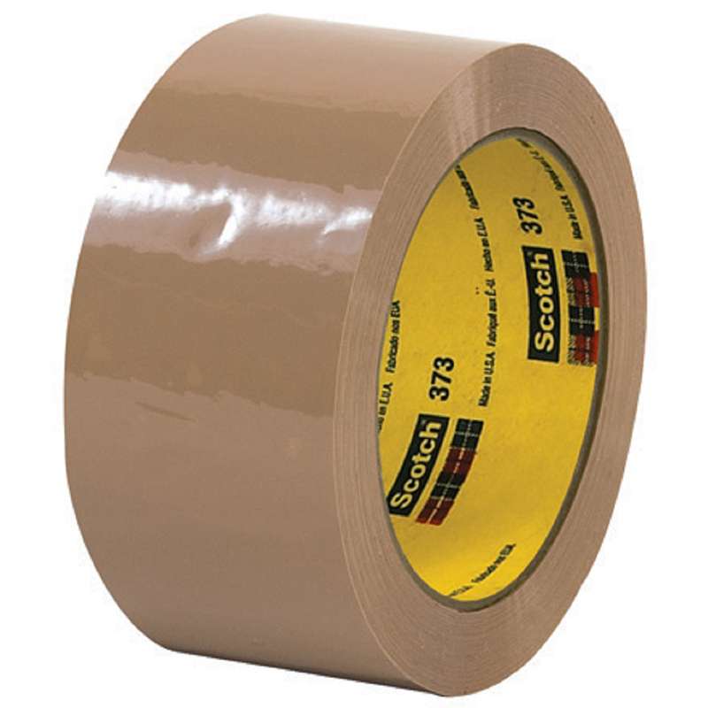 Image for SCOTCH 373 BOX SEALING TAPE HIGH PERFORMANCE 48MM X 75M BROWN from Office Heaven