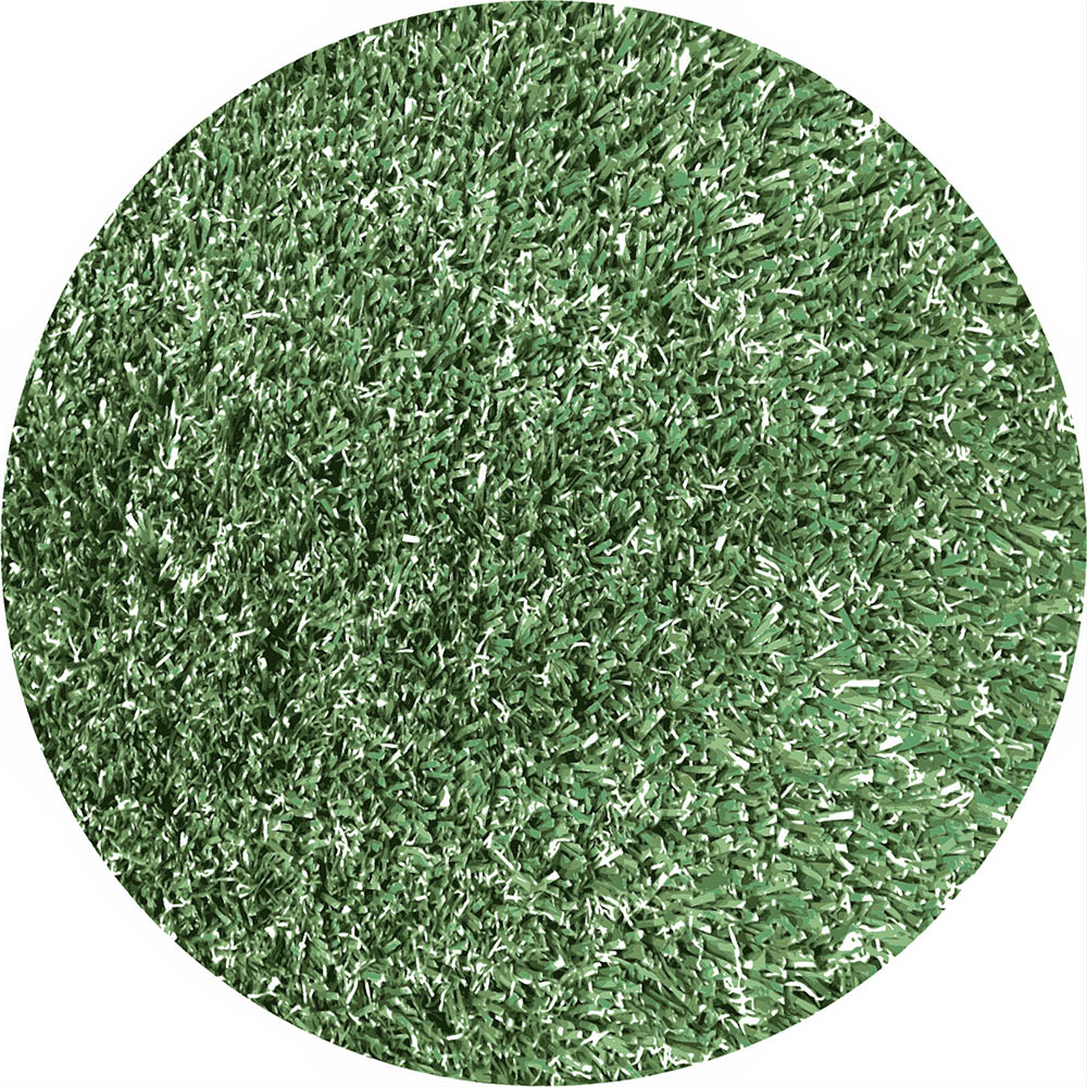 Image for MATTEK OUTDOOR ROUND ARTIFICIAL GRASS RUG GREEN from Merv's Stationery