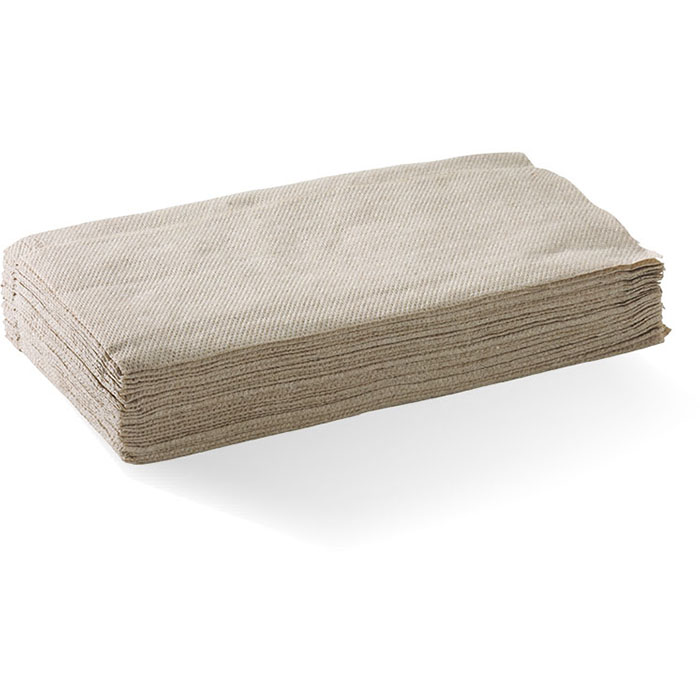 BIOPAK BIODISPENSER SINGLE SAVER NAPKIN 1-PLY BROWN PACK 500 |  | 7089198
