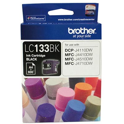 Image for BROTHER LC133BK INK CARTRIDGE BLACK from Australian Stationery Supplies