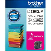 brother lc235xlm ink cartridge high yield magenta