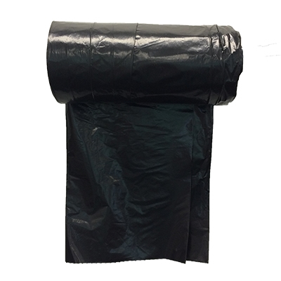 Image for REGAL HEAVY DUTY BIN LINER 240 LITRE BLACK ROLL 10 from Merv's Stationery