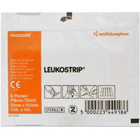 leukostrip wound closure strips pack 6