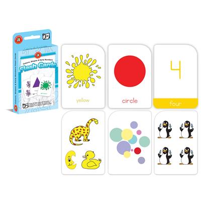 Image for LEARNING CAN BE FUN FLASHCARDS COLOURS, SHAPES AND EARLY NUMBERS from SNOWS OFFICE SUPPLIES - Brisbane Family Company