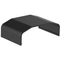 brateck plastic cable cover joint 64 x 21.5 x 40mm black