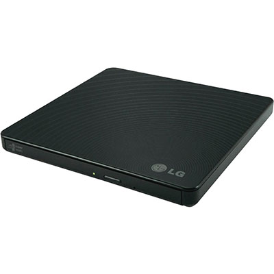 Image for LG SUPER MULTI PORTABLE DVD WRITER BLACK from Office Fix - WE WILL BEAT ANY ADVERTISED PRICE BY 10%