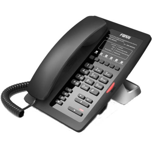 Image for FANVIL H3 HOTEL IP PHONE BLACK from Mercury Business Supplies