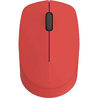 rapoo m100 quiet click wireless bluetooth mouse red