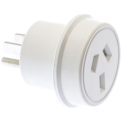 Image for MOKI AU/NZ TRAVEL ADAPTOR FOR USA WHITE from That Office Place PICTON
