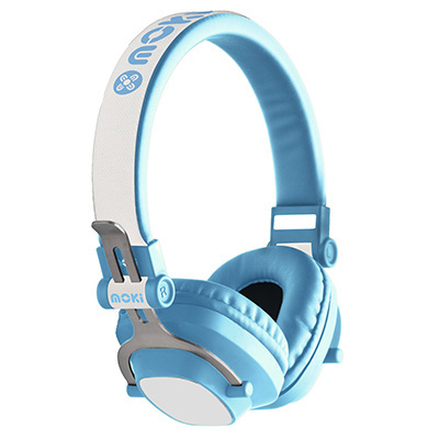 Image for MOKI EXO KIDS BLUETOOTH HEADPHONES BLUE from Office Express