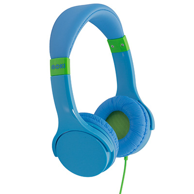 Image for MOKI LIL KIDS HEADPHONES BLUE from Mitronics Corporation