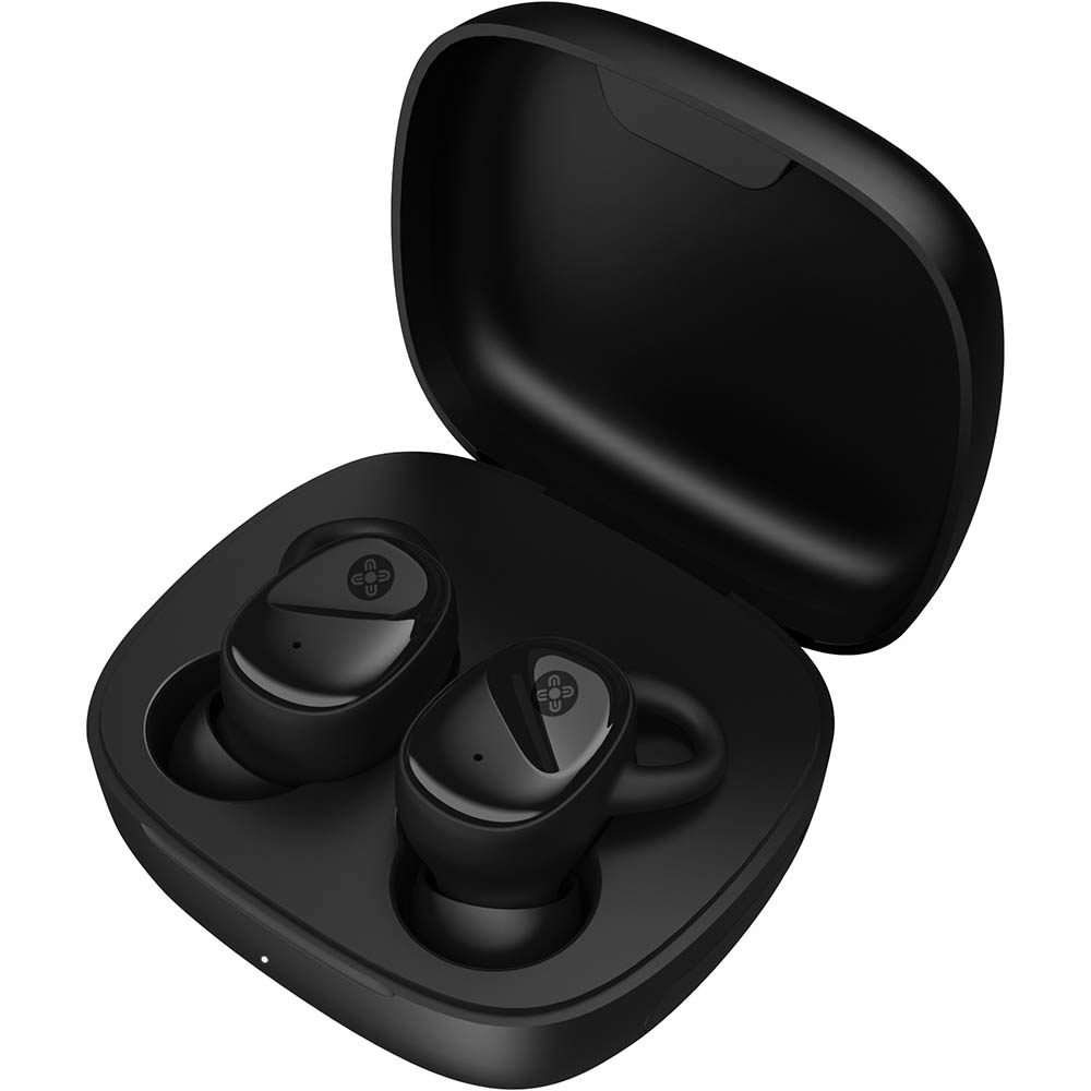 Image for MOKIFIT TRUE WIRELESS STEREO EARBUDS BLACK from Australian Stationery Supplies