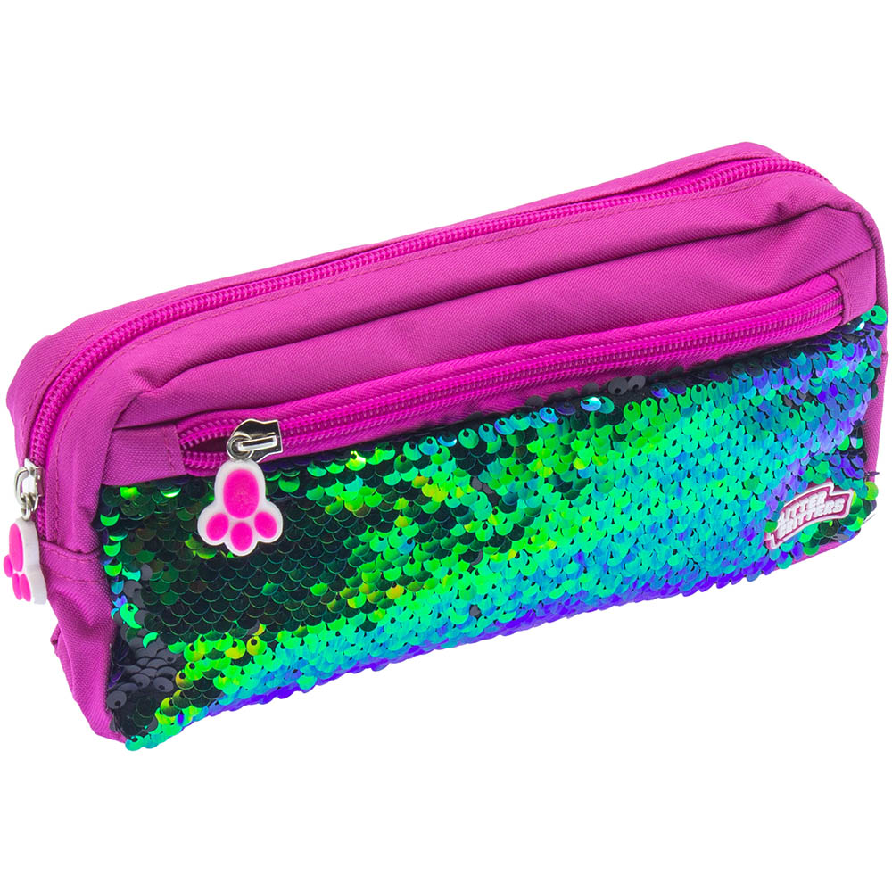 Image for MOKI GLITTER CRITTERS PATME PENCIL CASE PINK from Office Heaven
