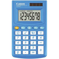 canon ls-270viib pocket calculator 8 digit blue