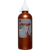 educational colours liquitemp poster paint 500ml metallic copper