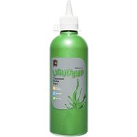 educational colours liquitemp poster paint 500ml metallic green