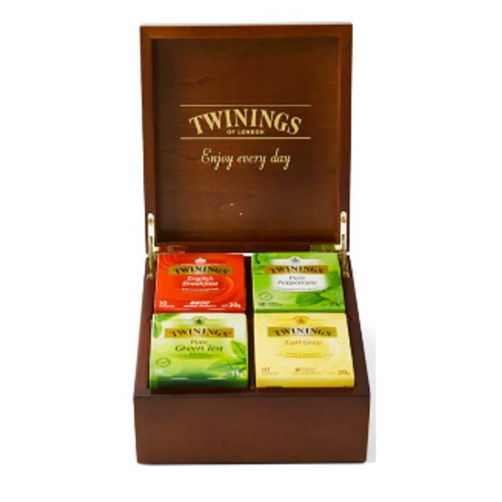 Image for TWININGS TEA CHEST 4 COMPARTMENT from Mitronics Corporation