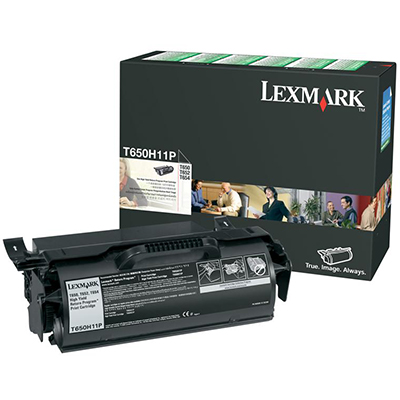 Image for LEXMARK T650H11P PREBATE TONER CARTRIDGE BLACK from That Office Place PICTON