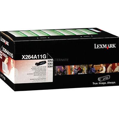 Image for LEXMARK X264H11G TONER CARTRIDGE BLACK from Office Heaven