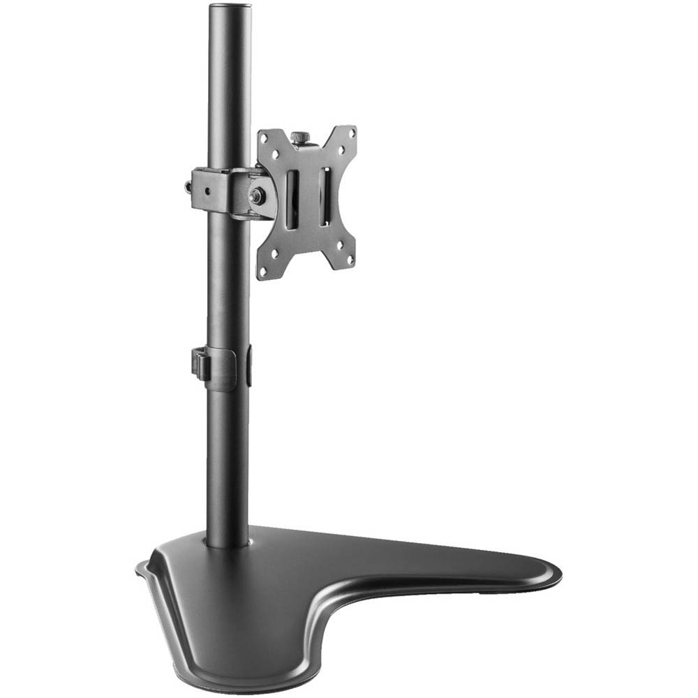 Image for BRATECK FREE-STANDING SINGLE MONITOR STAND BLACK from BusinessWorld Computer & Stationery Warehouse