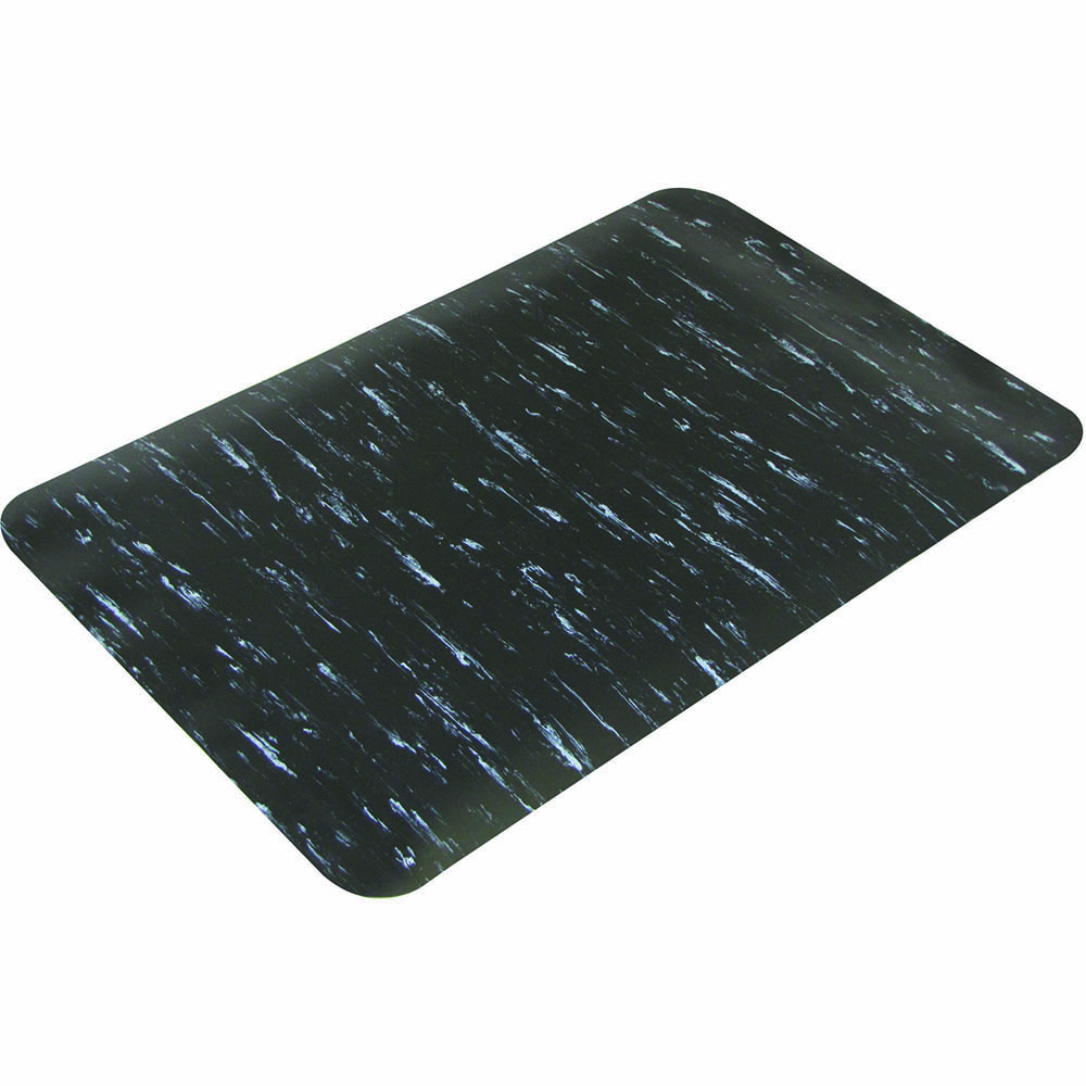 Image for MATTEK MARBLE FOOT ANTI-FATIGUE SIT-STAND MAT BLACK 600 X 900MM from Pinnacle Office Supplies