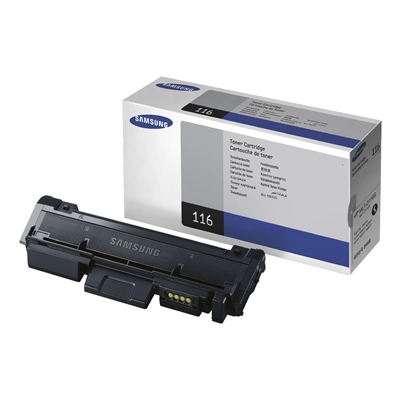 Image for SAMSUNG MLT D116S TONER CARTRIDGE STANDARD YIELD BLACK from SNOWS OFFICE SUPPLIES - Brisbane Family Company