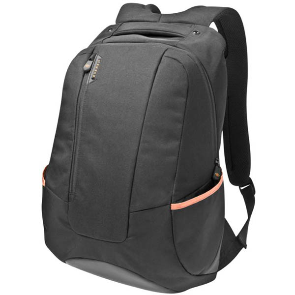 Image for EVERKI SWIFT BACKPACK 17 INCH BLACK from Clipboard Stationers & Art Supplies