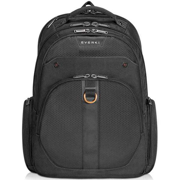 Image for EVERKI ATLAS TRAVEL FRIENDLY LAPTOP BACKPACK 15.6 INCH BLACK from That Office Place PICTON