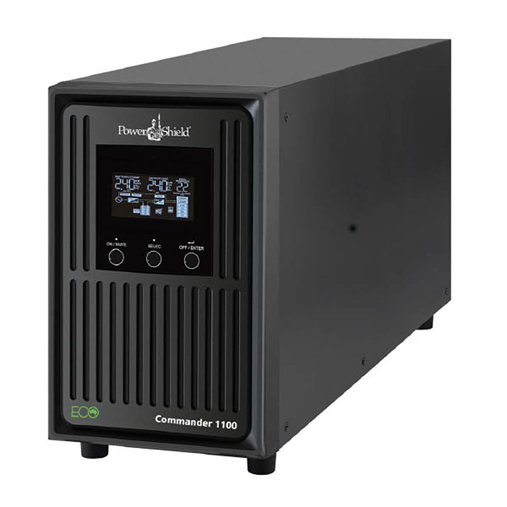 POWERSHIELD PSCM1100 COMMANDER 1100VA UPS 397 X 145 X 220MM BLACK |  | 7117101