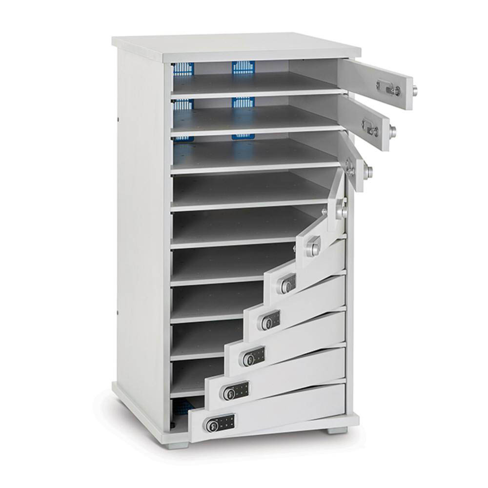 Image for LAPCABBY DEVICE AC MULTI DOOR CABINET LYTE 10 15 INCHES SILVER from ALLBIZ Office Supplies