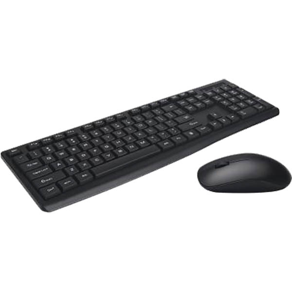 Image for SHINTARO WIRELESS KEYBOARD AND MOUSE COMBO BLACK from Office Heaven