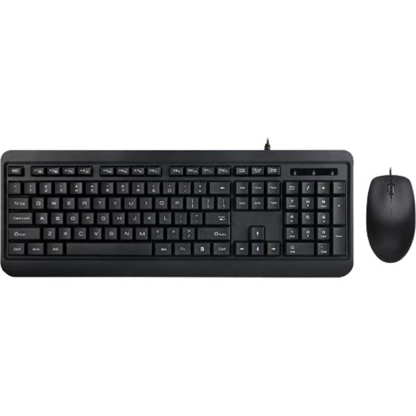 Image for SHINTARO SH-KBM-02 WIRED KEYBOARD AND MOUSE COMBO BLACK from Office Heaven