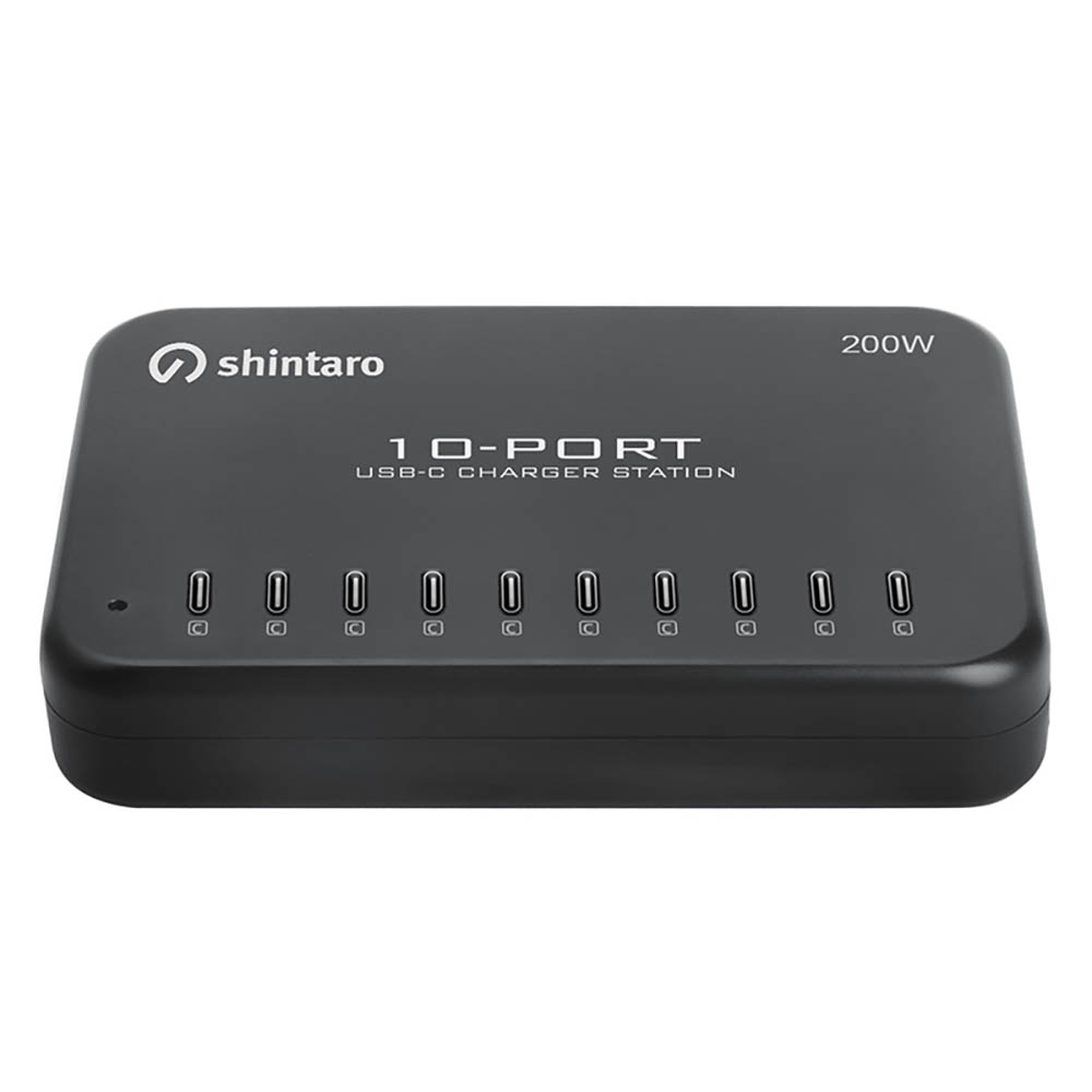 SHINTARO MULTI DEVICE CHARGER 10 USB-C BLACK |  | 7118859
