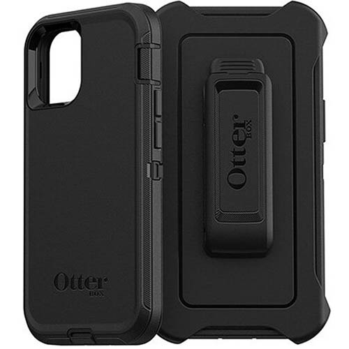 Image for OTTERBOX DEFENDER SERIES CASE FOR APPLE IPHONE 12/12 PRO BLACK from Mercury Business Supplies