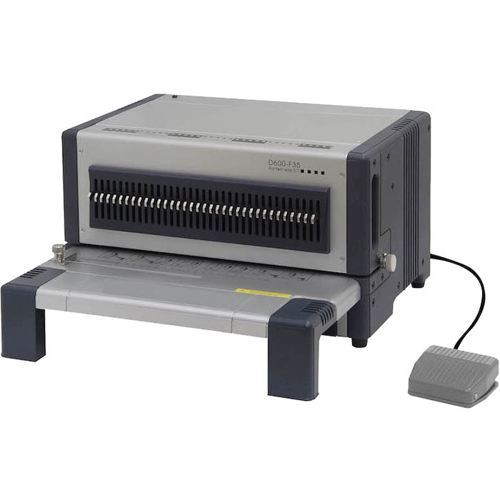 Image for QUPA D600 ELECTRIC BINDING PUNCH MACHINE WITH INTERCHANGABLE DIES from Office Heaven