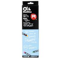 micador colourfun oil pastels assorted pack 25