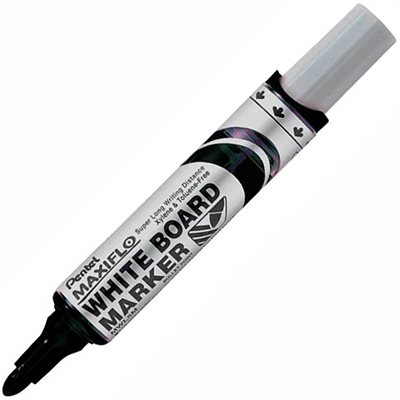 Image for PENTEL MWL5 MAXIFLO WHITEBOARD MARKER BULLET 2.1MM BLACK from Challenge Office Supplies