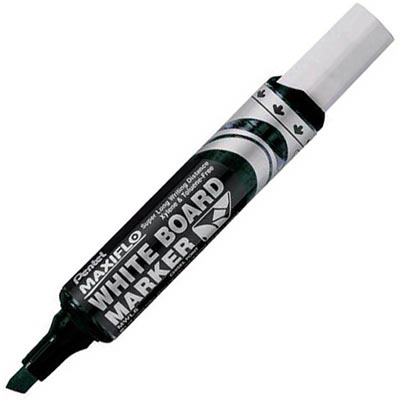 Image for PENTEL MWL6 MAXIFLO WHITEBOARD MARKER CHISEL 7.0MM BLACK from ONET B2C Store