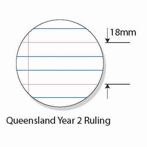 PROTEXT EXERCISE BOOK QLD RULING YEAR 2 18MM 70GSM 48 PAGE 297 X 210MM PENGUIN ASSORTED |  | 7032683i